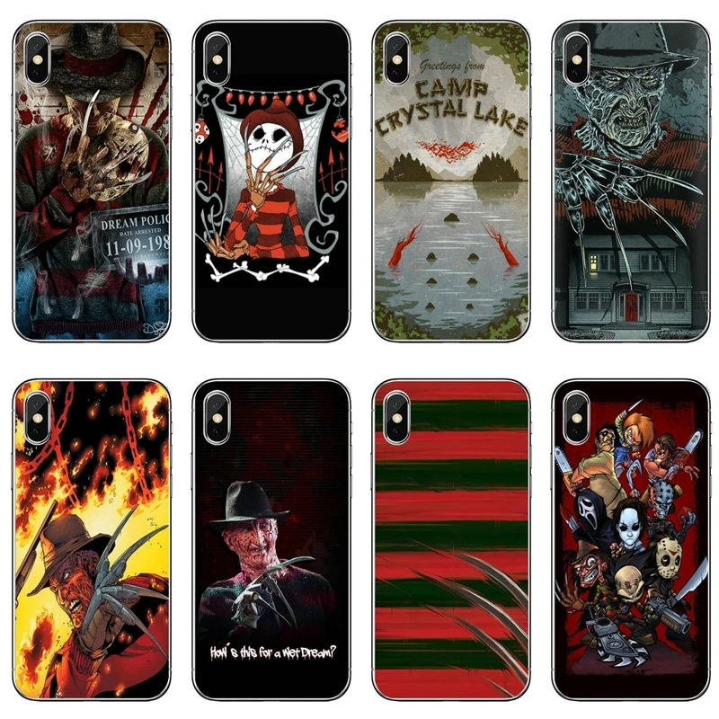 Силиконовый чехол для Samsung Galaxy S10E S10 Lite S9 S8 S7 S6 Edge Plus S5 S4 Mini Note 10 9 8 5 4 Freddy Krueger с