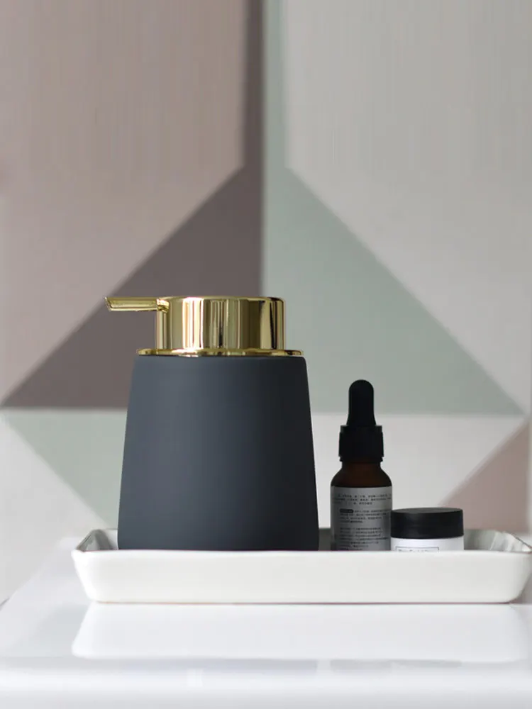 Nordic Decoration Home INS Bathroom Accessories Ceramic Lotion Bottle Press-Type Hand Sanitizer Bottle Shower Gel Soap Dispenser Nordic Decoration Home INS Bathroom Accessories Ceramic Lotion Bottle Press-Type Hand Sanitizer Bottle Shower Gel Soap Dispenser