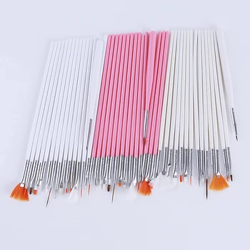 

15Pcs Nail Tools Nail Brush Dotting Painting Drawing Pen Nail Art Brush Gel Polish Brushes Tools Gel Painting Pen Makeup Tools