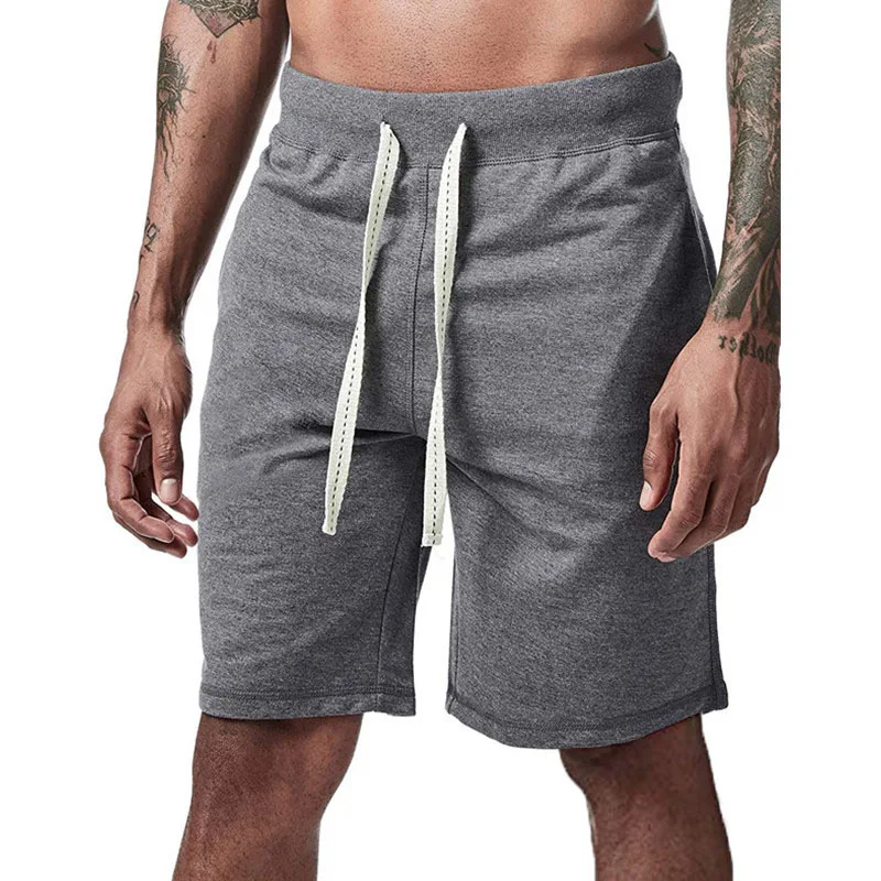 Newest Fashion Summer Cotton Men'sSweatpants Shorts Man High Quality Breathable Quick Dry Sportswear Jogger Casual Beach Shorts smart casual shorts Casual Shorts