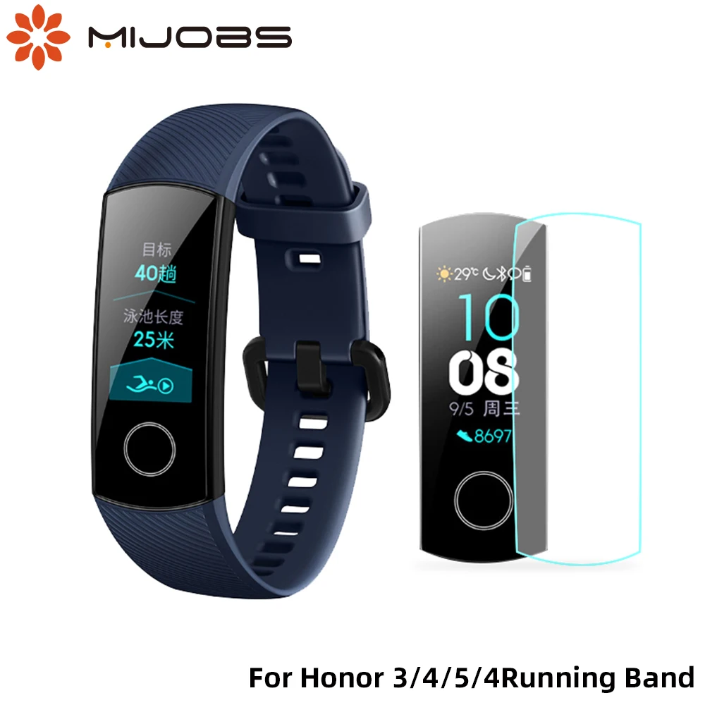 Защитная пленка для экрана Huawei Honor Band 4 5 тонкая мягкая HD 3 4|Смарт-аксессуары| |