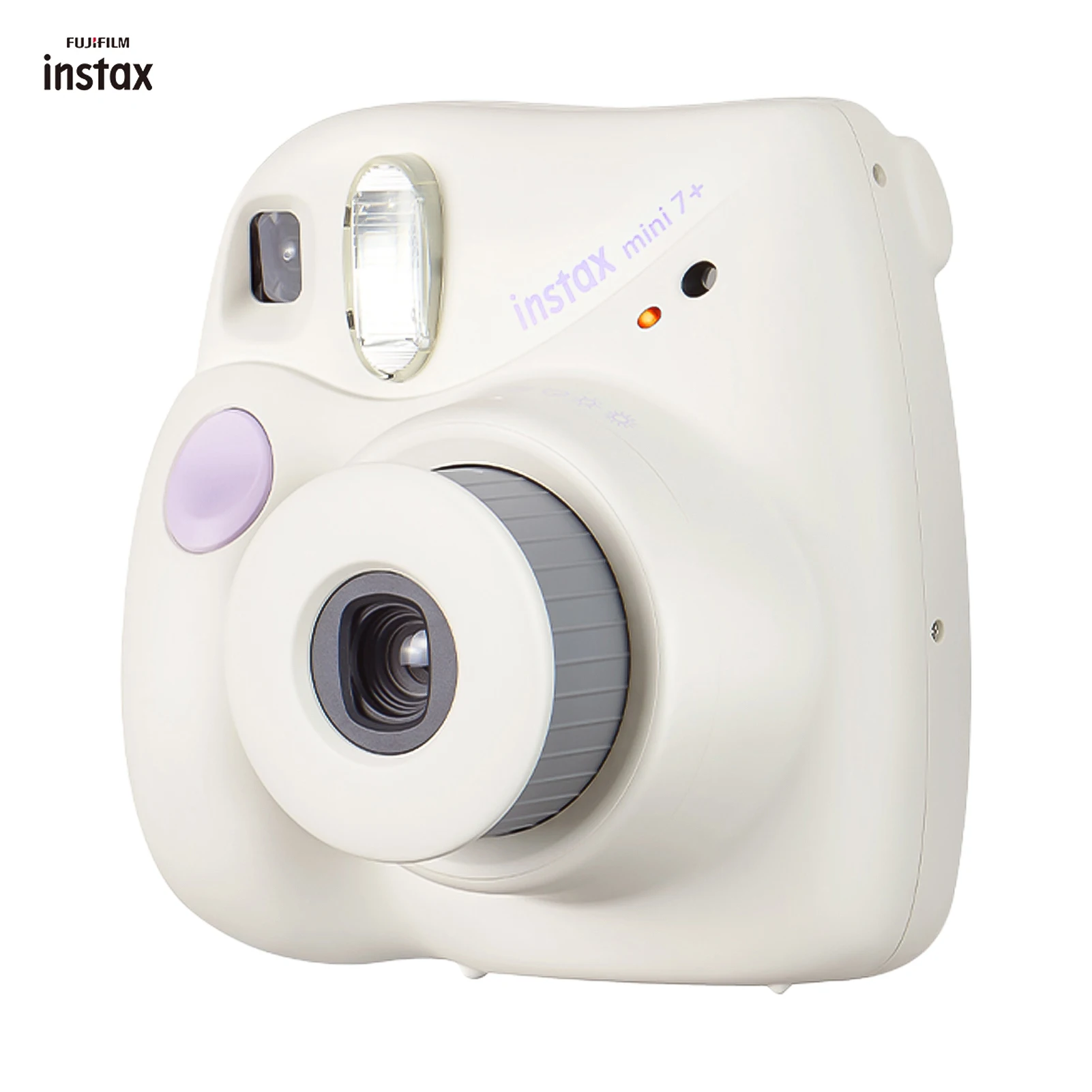 Fujifilm Instax Mini Film 7+ Instant Camera Cam Auto-focusing with Wrist Strap Birthday Festival Gift Photo Studio Photography