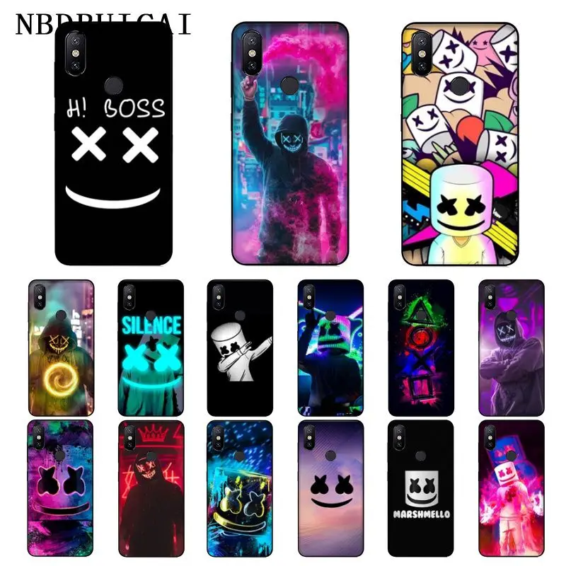 

NBDRUICAI Street Brand Boy Girls TPU Soft Silicone Phone Case Cover for Xiaomi 8 9 se 5X Redmi 6pro 6A 4X 7 5plus note 5 7 6pro