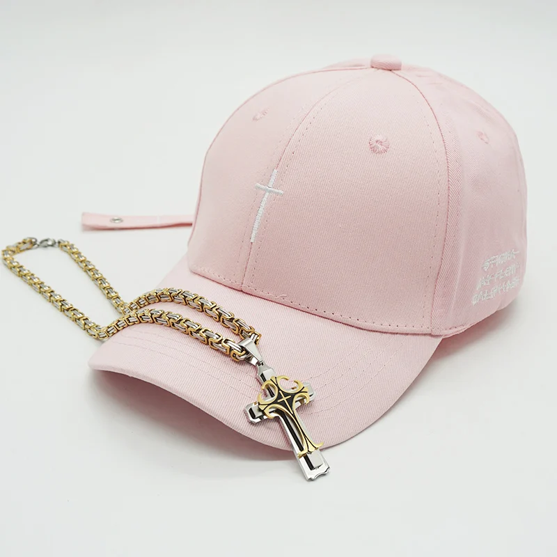 pink2 Высокое качество вышивка крест бейсболка ремень повседневные Snapback шапки Casquette унисекс кепки в стиле хип-хоп Gorras для взрослых - Цвет: pink2