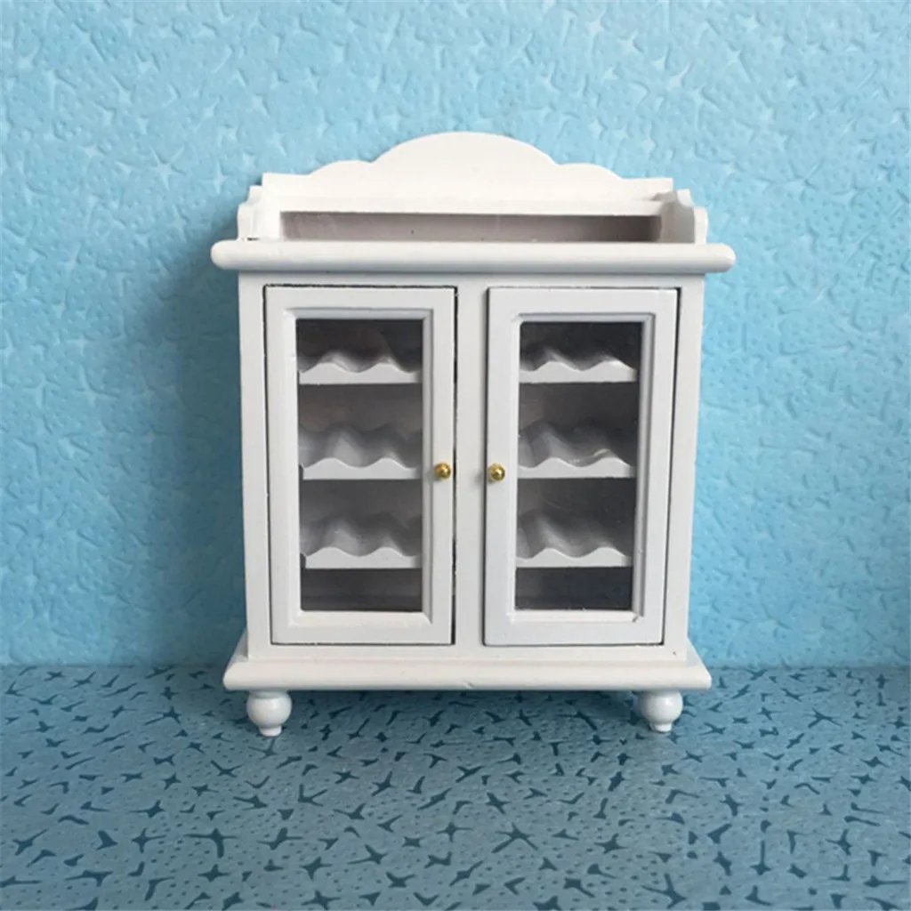 Игрушечная мебель для моделирования, новинка, 1:12 миниатюрная мебель для кукольного дома, шкаф для гостиной, детская игрушка 7,4