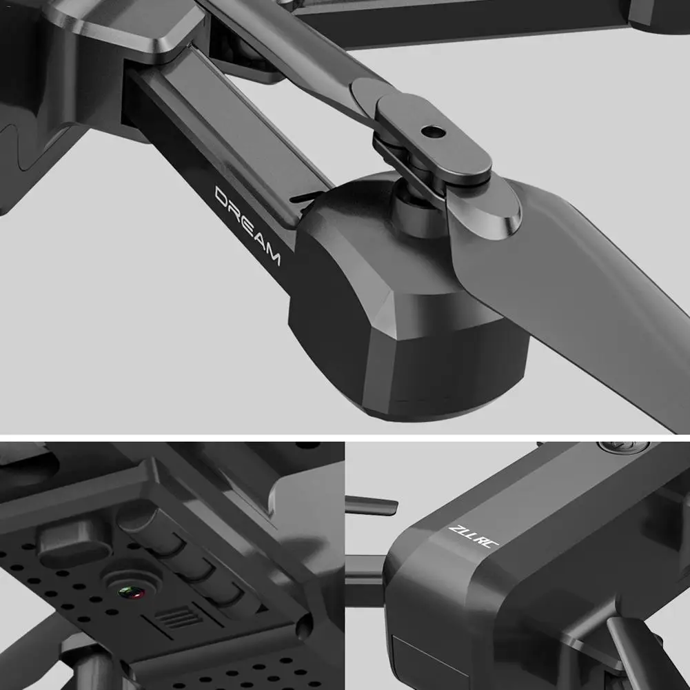 SG706 Складная модель радиоуправляемого дрона оптический поток 4k Высокое разрешение антенна двойная камера самолет портативный селфи Квадрокоптер для начинающих