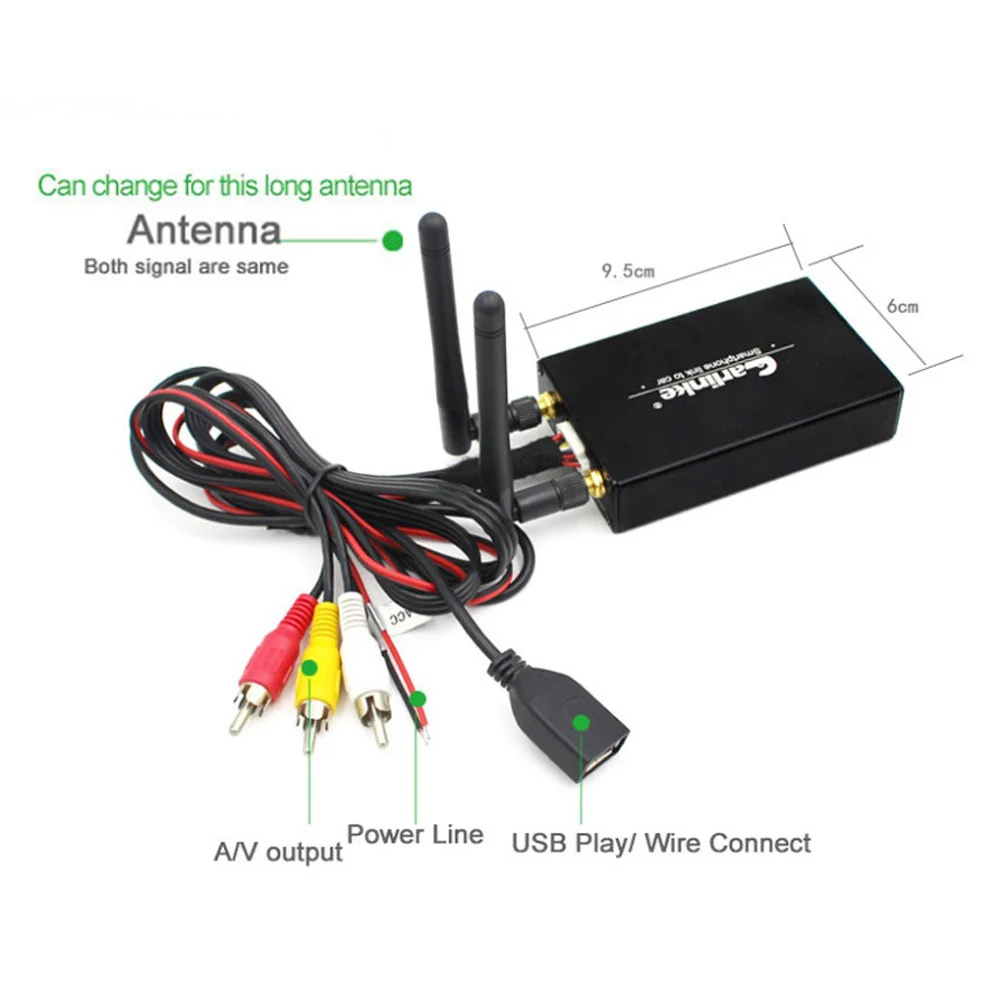 Carlinkit AirPlay экран зеркалирование коробка для iPhone iOS11 Android экран Miracast/WlAN дисплей устройства беспроводное подключение
