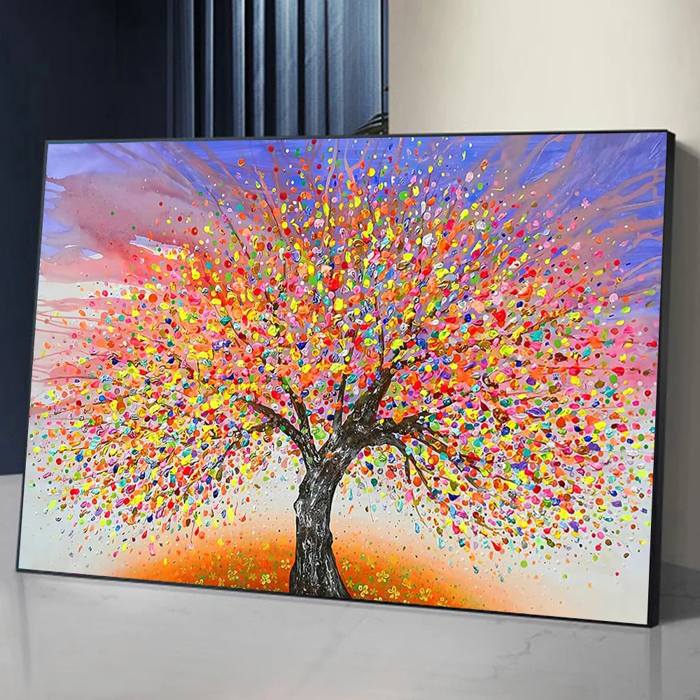 5d Diamond Painting Tree Landscape DIY Diamond Embroidery Scenery Mosaic Home Decoration Needlework Cross Stitch Painting Art diamond painting diamond painting accessories