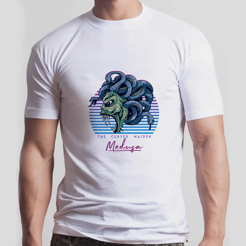 

Greek Mythology Design Print Men T shirt Casual Short Sleeve Women Tshirt o-Neck t-Shirt 3d Punk Male Shirts Free Shipping