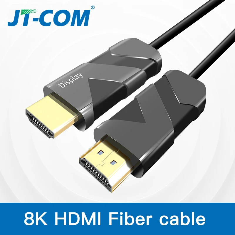 Волоконно-оптический HDMI 2,1 кабель Ultra-HD(UHD) 8K кабель 120Hz 48Gbs с аудио-видео HDMI шнур HDR 4:4:4 без потерь усилитель - Цвет: hdmi fiber 8k