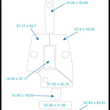 2006 Maxum SRE22 плавающий шаг и коврик для кокпита лодка EVA Тиковый настил 1/" 6 мм