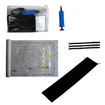 

Jigsaw Puzzle Felt Mat Roll Play Blanket for Up to 1500 Pieces Puzzles Travel Storage Bag Accessories