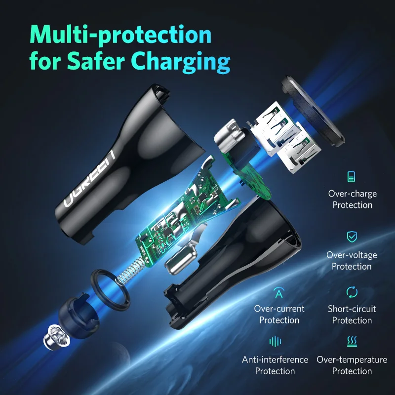 Charging 3.0 Phone Charger Ugreen 4 Charging 3.0 Phone Charger Ugreen 4