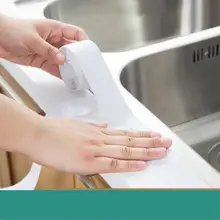 Водонепроницаемый Кухня прекрасно впитывают влагу, герметичное уплотнение прокладки унитаз буровой наконечник лента специальная защитная лента Стикеры угловой Придерживайтесь Газа