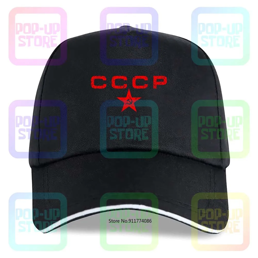Red Cccp Star Soviet Union Russia Putin Communism Udssr Cotton Truck Driver caps Baseball Cap For Men&ampWomen | Аксессуары для