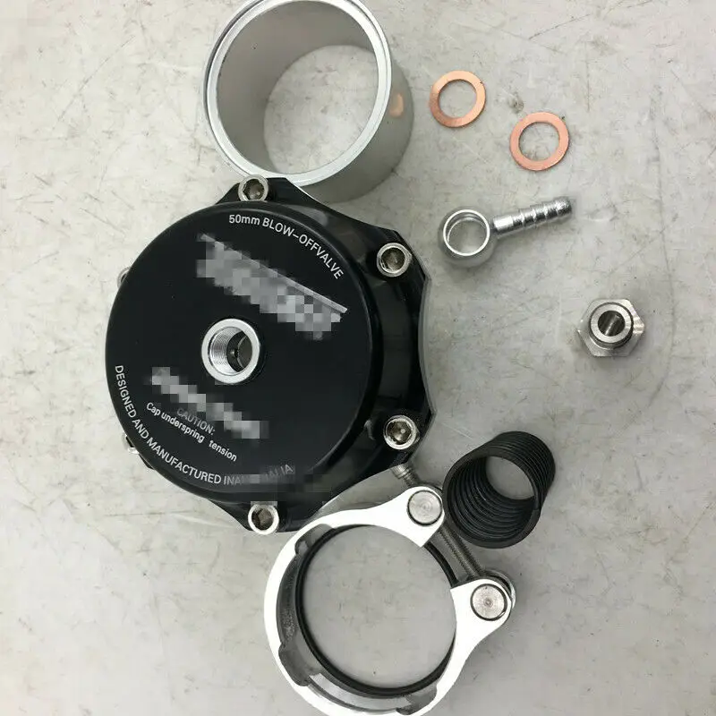 

SherryBerg BOV Turbo$m@rt Race Port Blow Off Valve BLACK replace #TS-0204-1102 50MM BOV