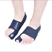 1 пара голеностопных скобы для ступней разделитель пальцев подлинный большой корректор для косточки на ноге носок для вальгусной коррекции большой кости ноги выравнивание нейлон черный цвет