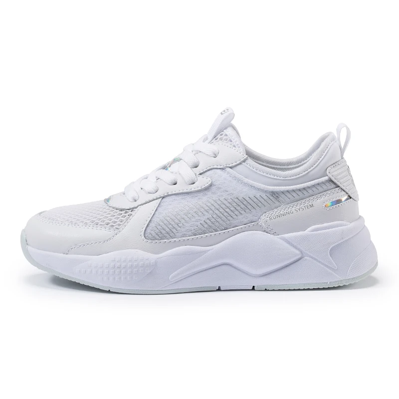 White FANDEI, тренд, спортивная обувь, мужская обувь для бега, zapatillas hombre Deportiva, уличные мужские кроссовки, chaussure homme sport Spor Ayakk - Цвет: White