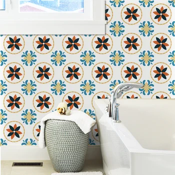 

wallpaper series waterproof and wear-resistant tile stickers self-adhesive wall stickers living room corridor floor stickers