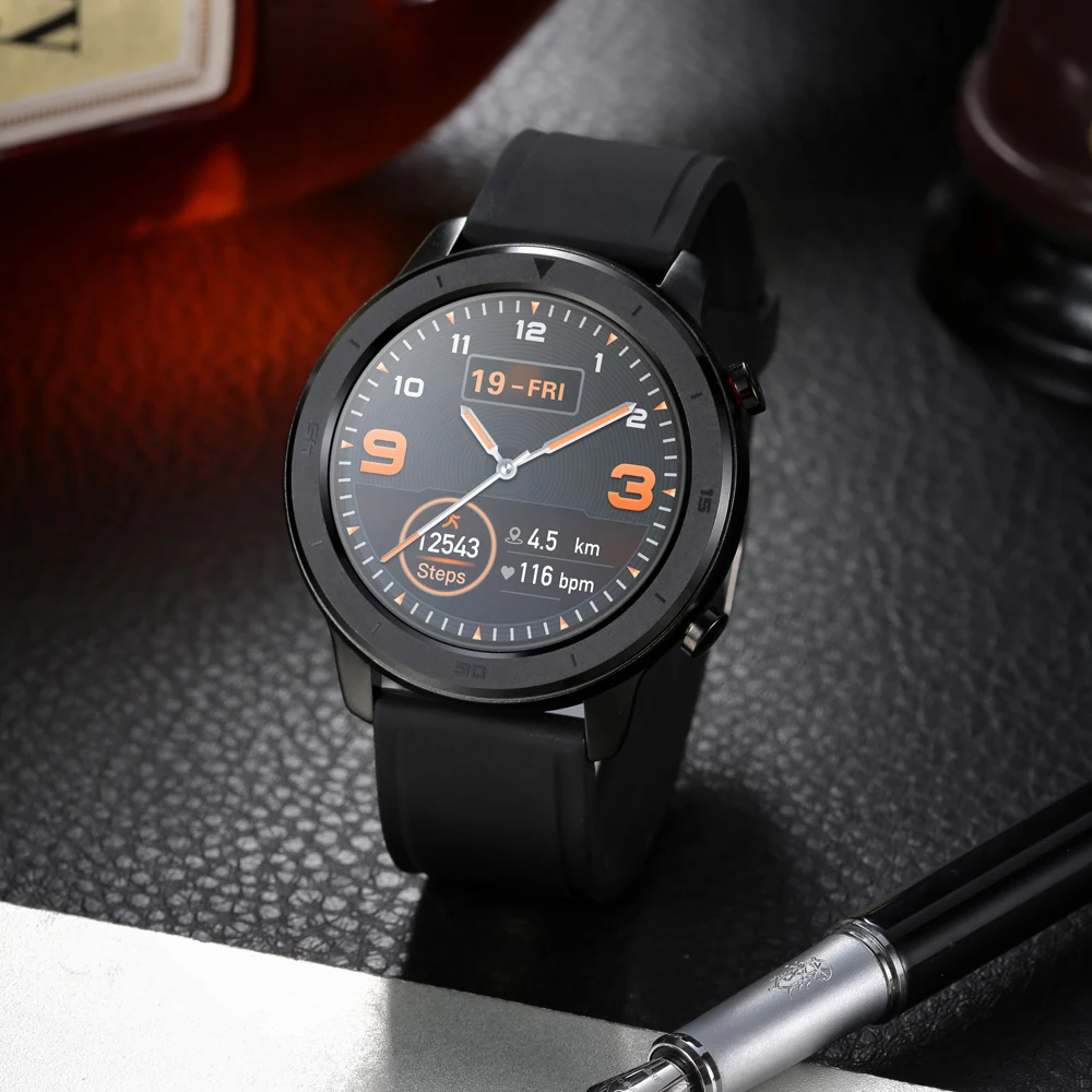 

DT78 Smart Watch for Men Woman Heart Rate Monitor Blood Pressure Watch Bluetooth 4.0 IOS Android Sports Watch PK DT98 DT28