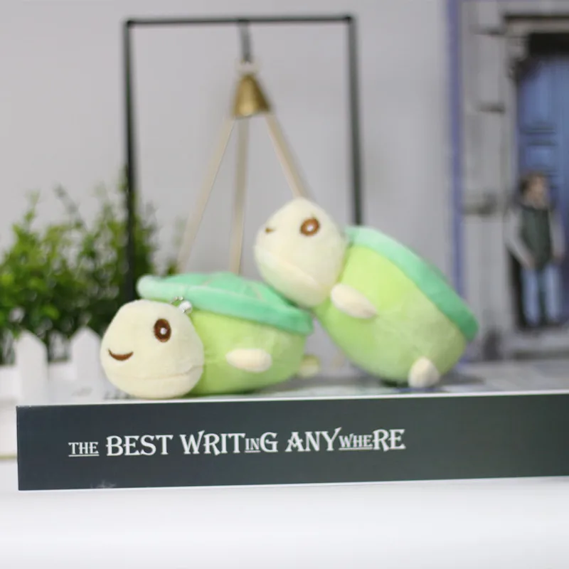 

lifelike new popular key pendant simulation little turtle Exquisite decoration soft Soothing doll christmase gift