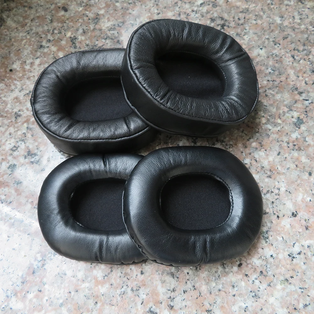 YHcouldin Sheepskin Ear Pads For Monoprice 8328 Headphone Replacement Parts Ear Cushions