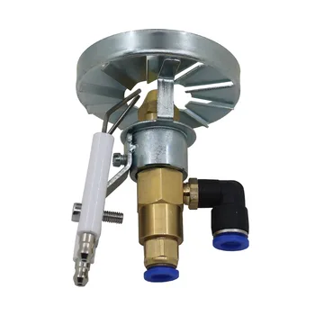 

spray nozzle Mistking oil Fuel Burner Waste Oil Burner Nozzle air atomizing Diesel heavy Oil Nozzle Burner Stabilizer brass