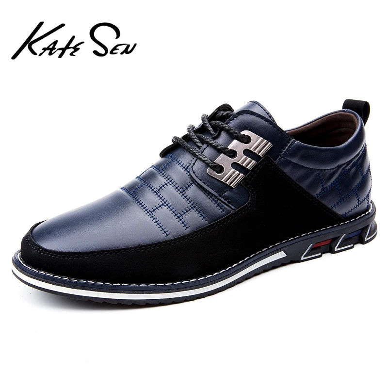 

Brand Men Casual Shoes High Quality Leather Men's Shoes Comfortable Breathable Boat shoes Men Business Shoes Zapatillas Hombre