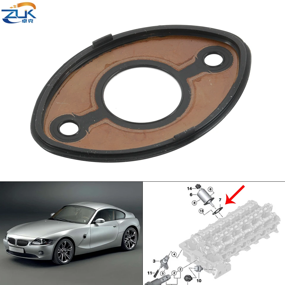 ZUK для BMW VVT Valvetronic Motor резиновый уплотнитель прокладка E87 130 E90 E91 323 325 330 E60 530 630