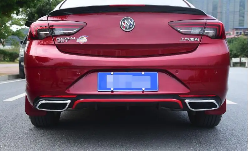 Задний спойлер для Opel Insignia 2017 2019 задний из АБС пластика диффузор переднего