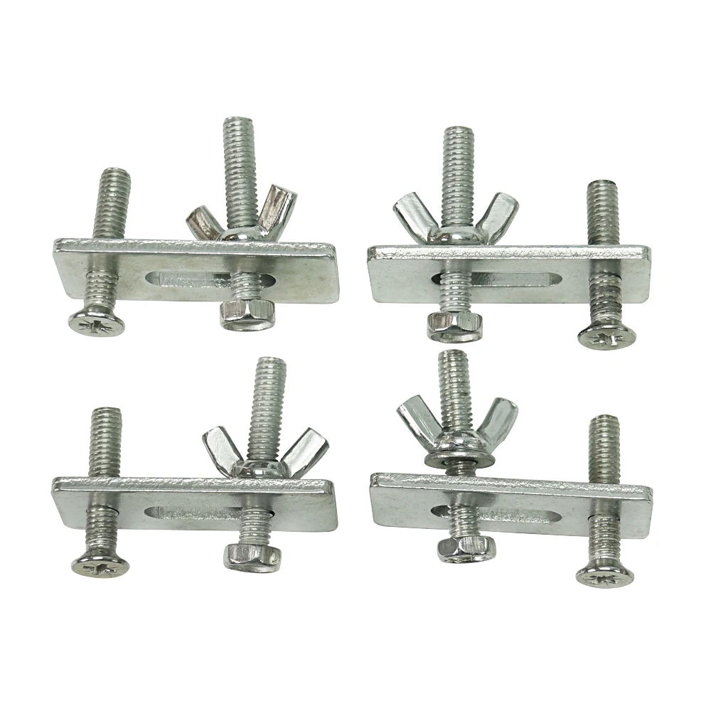4Pcs CNC Work Table Clamp Fastening Platen Engraver Shape Toggle Router Fixture 