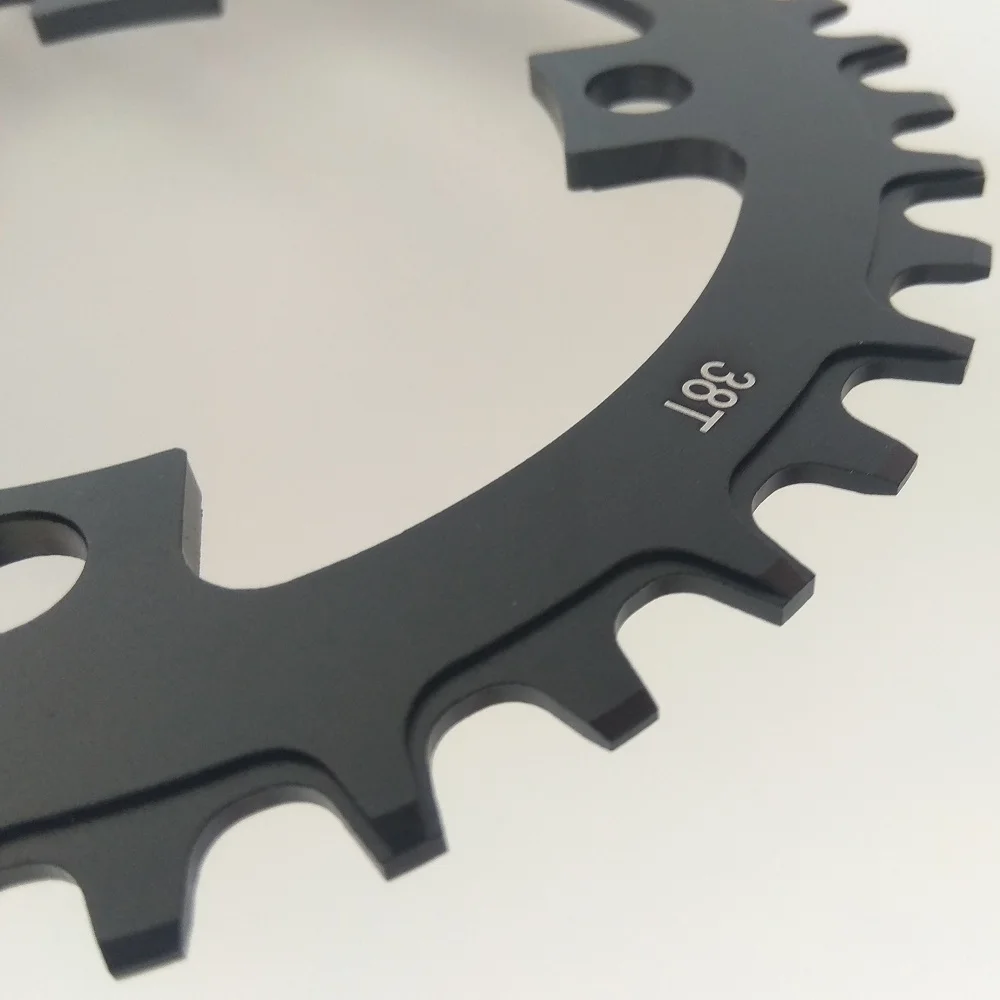 Цепное кольцо TRUYOU круглая узкая широкая цепь 34T/36T/38T/40T/42T 104 BCD MTB велосипедная