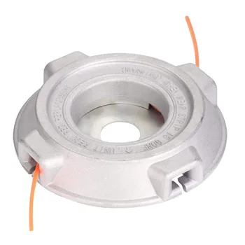 

25.4mm Bore Aluminium Alloy Thread Line Grass Trimmer Strimmer Head Replacement Universal Brush Cutter Accessories Home Tool