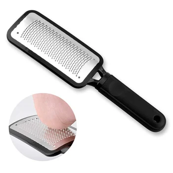 

1 Pcs Stainless Steel Foot Rasp File Foot Care Hard Dead Callus Remover Exfoliating Pedicure Reusable Easy Clean Pedicure Tools