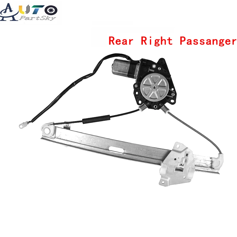 MR135168  MB517476 Rear Right Passanger Power Window Regulator & Motor For Montero Mitsubishi 92-00 with Good Quality