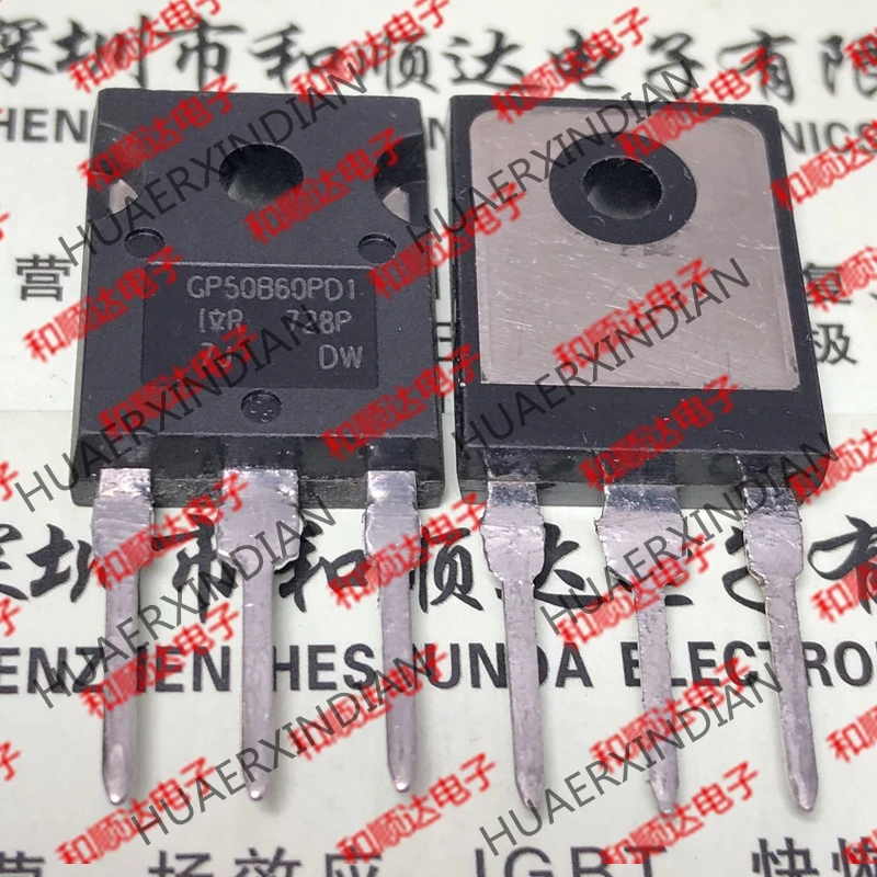 5 шт., новые оригинальные кнопки GP50B60PD1 IRGP50B60PD1-247 600V 75A
