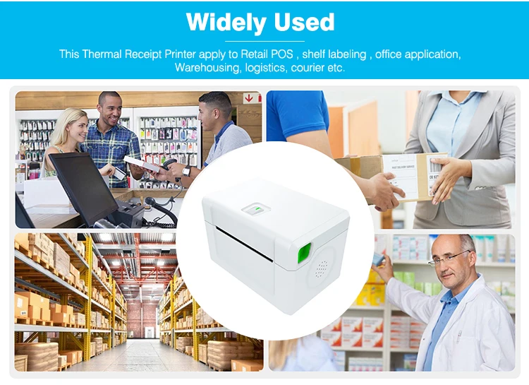 

Принтер штрих-кодов для этикеток, 3-дюймовый USB термопринтер для этикеток, печать бумаги, доставка экспресс-этикеток, принтер для этикеток