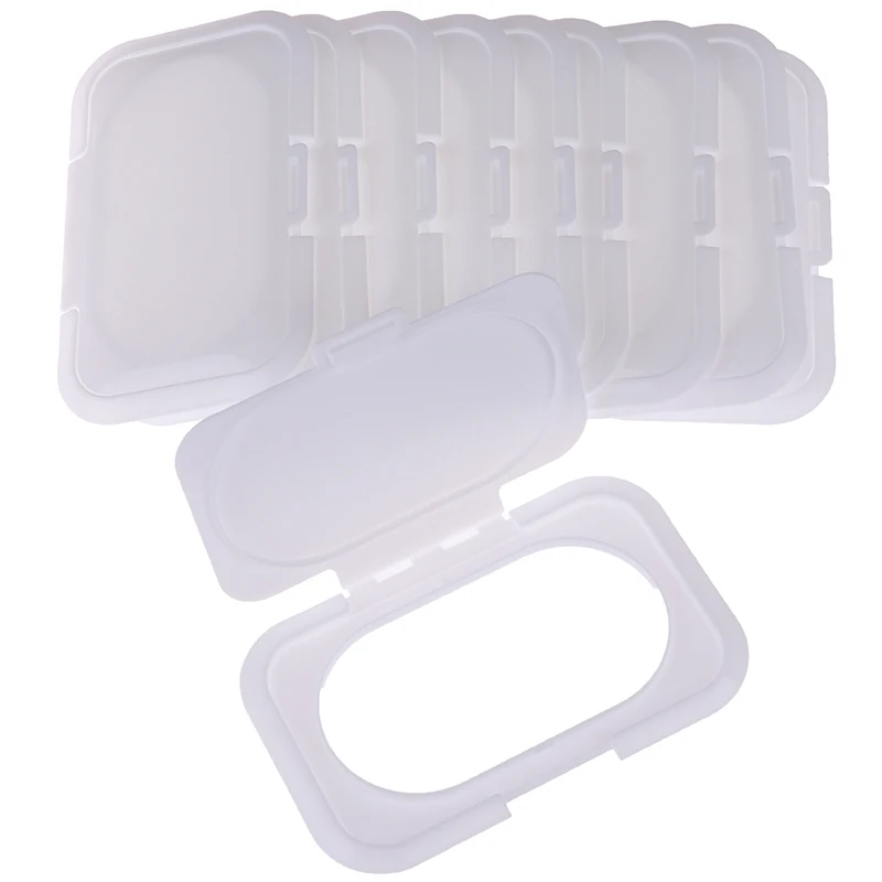 1/5/10pc Baby Wet Wipes Newborn Baby Reusable Colorful Wet Paper Lid Cover Tissues Reusable Lid Mother Care Useful
