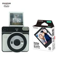 Fuji Fujifilm Instax SQ6 мгновенная пленка камера мгновенная фото камера пленка фотокамера+ 10 листов квадратный SQ6 мгновенная пленка бумага