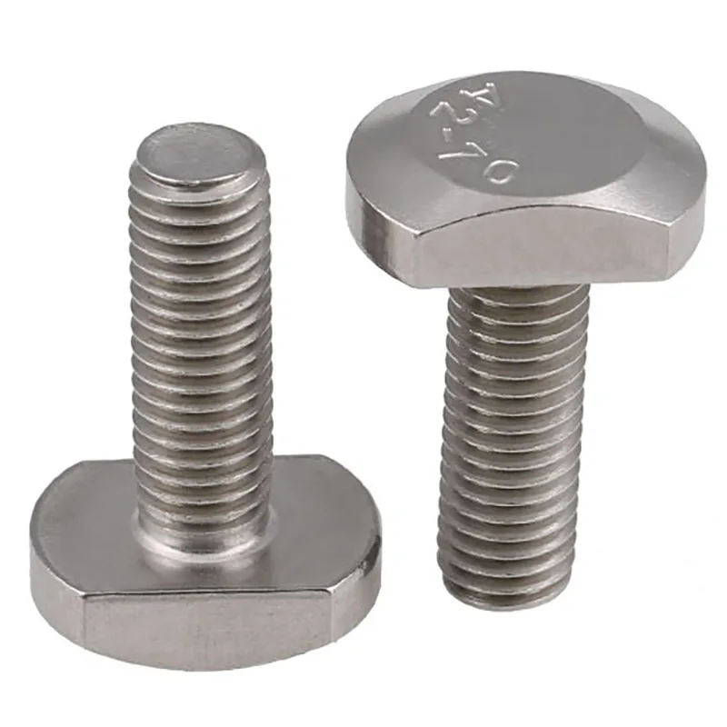 M5 M6 M8 M10 M12 304 Stainless Steel T-bolt T-shaped Screw Slot Bolts Pressure Plate | Обустройство дома
