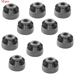 Enhanced Motorcycle Rear Fender Quick Release Nut Kit - Durable Aluminum Seat Mount Bolt (10pcs)