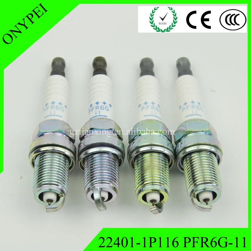 4x Ngk пробки 22401 1P116 PFR6G 11 Иридиум Свеча Зажигания Для Nissan Maxima Sentra Infiniti G20 I30 Q45 11|plug|plug