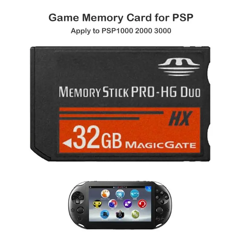 8/16/32 ГБ флэш памяти Memory Stick MS Pro HG Duo высокое Скорость слот для карт Оборудование psp