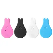 Drop-Shaped Smart Mini Bluetooth 4.0 Anti-Lost Device Disconnect Record Location Selfie Recording for Kids Pet Dog Cat Bag
