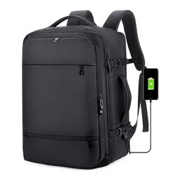 New 17 Inch Laptop Backpack Expansion Waterproof Large Capacity Luggage Bag Notebook Computer Bag Business Travel Backpack Hot