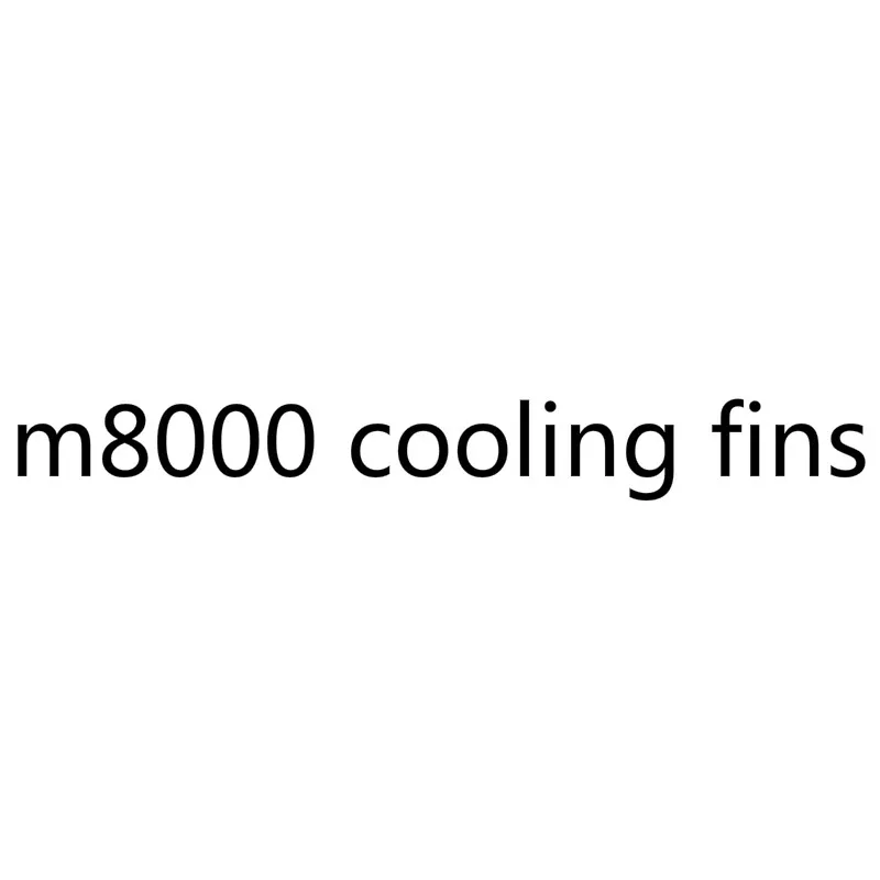 m8000 cooling fins Shimano xt m8000 m8100 slx m7000 m7100 deore m6000 тормоза горные велосипеды Hidraulic Дисковый Тормоз MTB части велосипеда - Цвет: m8000 cooling fins