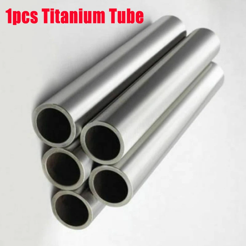 1/3Pcs 4-15 mm Inner Diameter Titanium tube 2 Tube Titanium Rod industry Hollow pipe duct vessel 500mm L 6-19 mm Outer diameter titanium tube