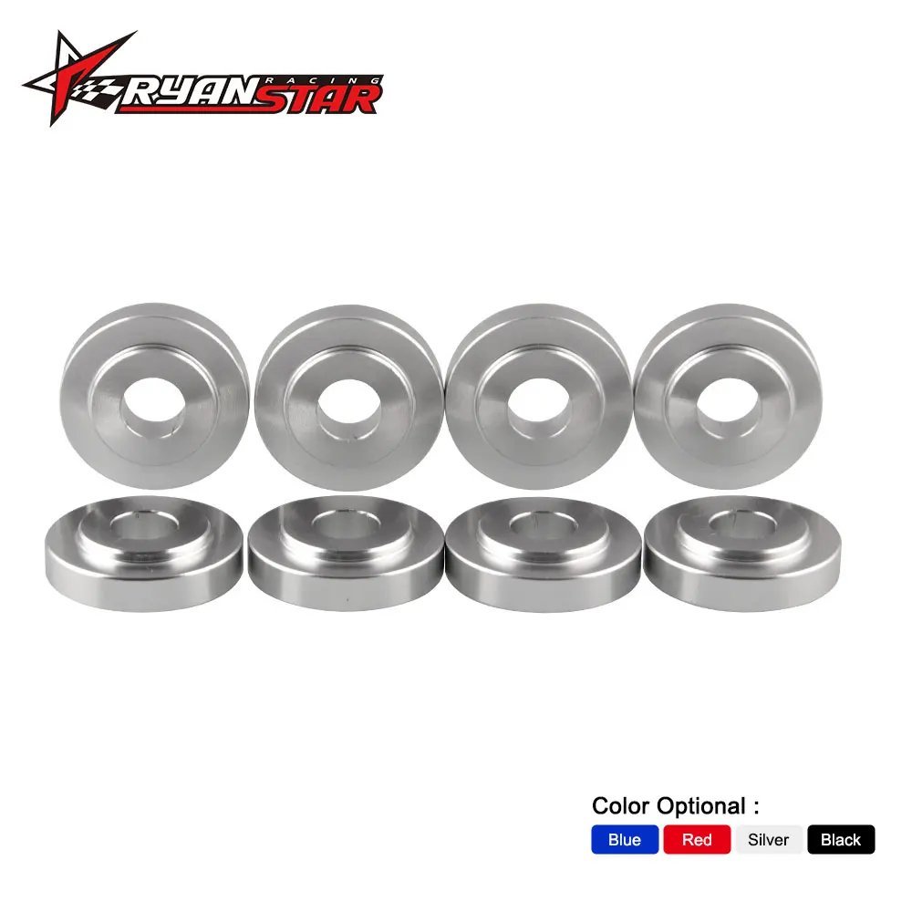 Короткий переключатель база втулки алюминиевый сплав 8 шт. для Honda Civic SI EP3 Acura RSX TSX