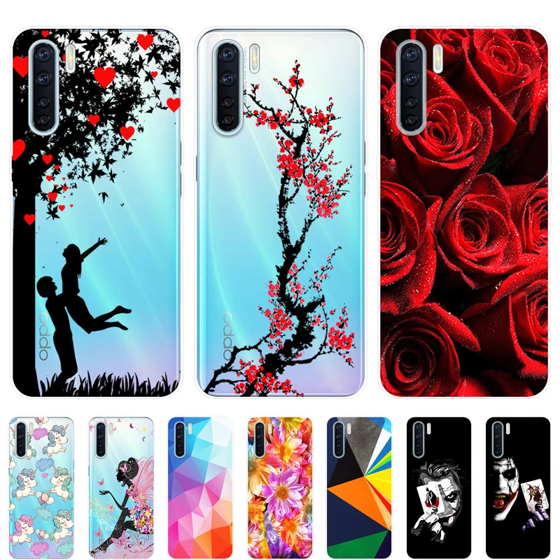 Чехол OPPO A91 мягкий силиконовый чехол из ТПУ для телефона A 91 OPPOA91 защитный задней