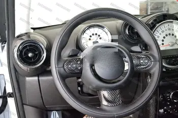 

Carbon Fiber Steering Wheel Cover Set for 2007-2013 Mini Cooper S R55 R56 R57